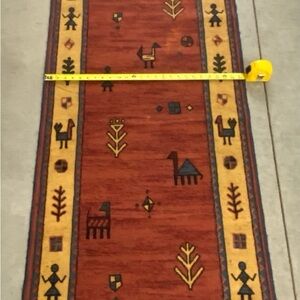 Adobe style rug